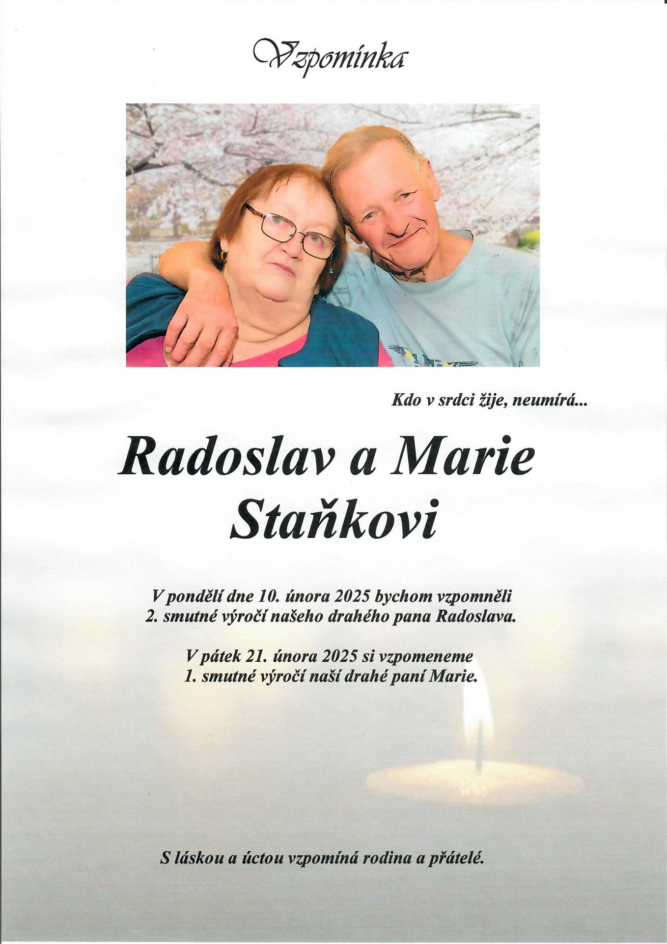 Radoslav Staněk, 82 let, Vítkov